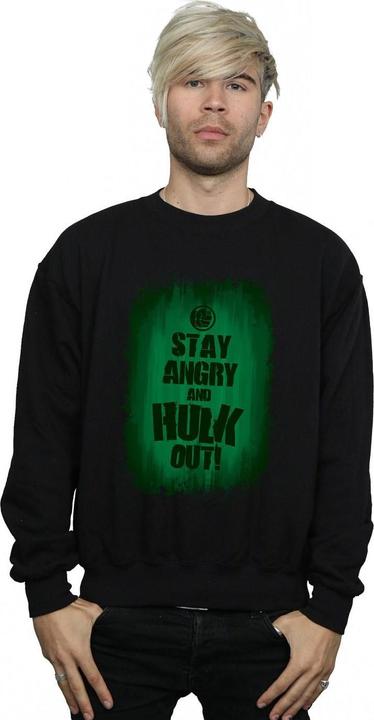 Immagine prodotto Hulk Stay Angry Felpa Uomo (XL)