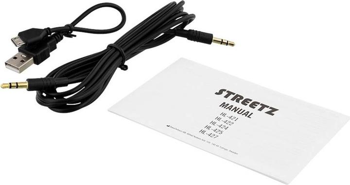 Produktbild Streetz HL-BT400 (keine Geräuschunterdrückung, 22 h, Kabellos, Kabelgebunden)