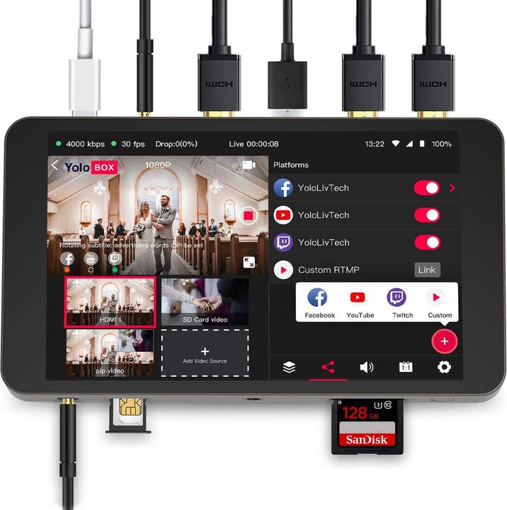 Image du produit Hikvision DS-D5B75RB/C Tableau blanc interactif 4K 75 (3840 x 2160 pixels, 75")