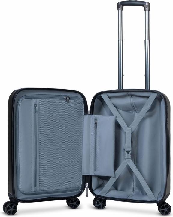 Actual product image Bugatti Valencia 4 wheels cabin trolley S 55 cm (46 l, Hand luggage (up to 50 litres))