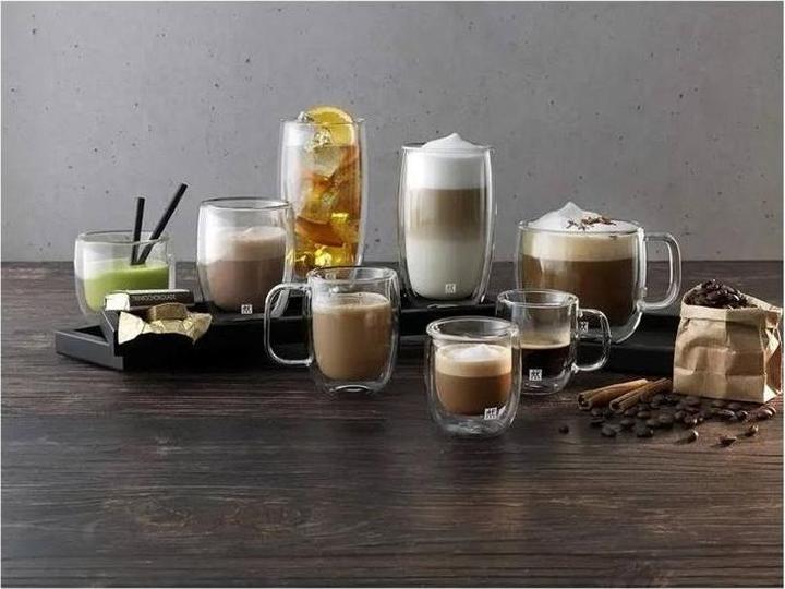 Image du produit Zwilling Verres à espresso Sorrento Plus à double paroi avec poignée set de 2 (80 ml, 2 x)