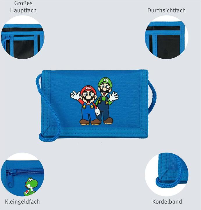 Produktbild Undercover Portemonnaie Super Mario 13 cm x 8 cm
