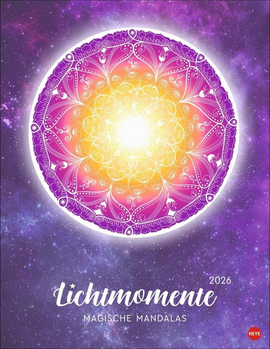 Produktbild Lichtmomente Posterkalender 2026 - Magische Mandalas (34 x 44 cm, Deutsch)