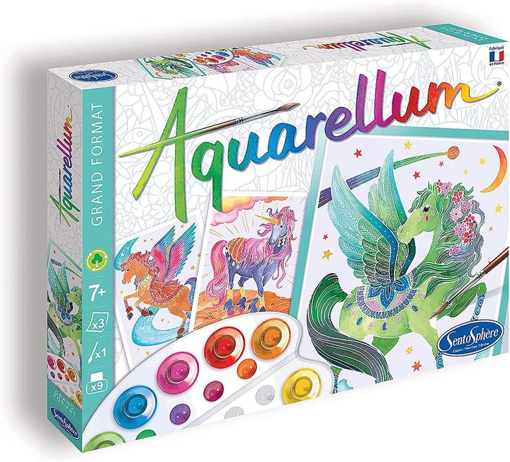 Image du produit Sentosphere Aquarellum- Licornes Et Pegases