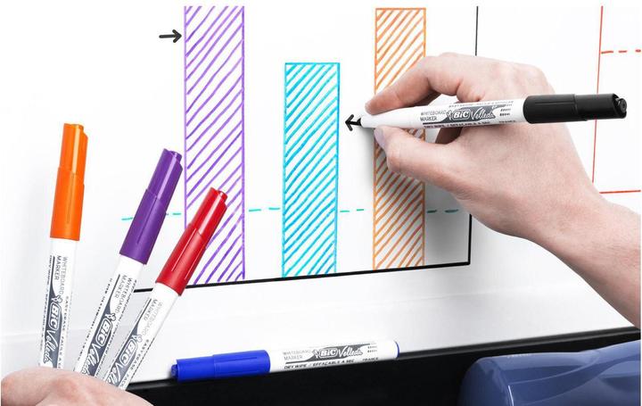Produktbild Bic Velleda Whiteboard Marker (Mehrfarbig, 1.40 mm, 8 x)