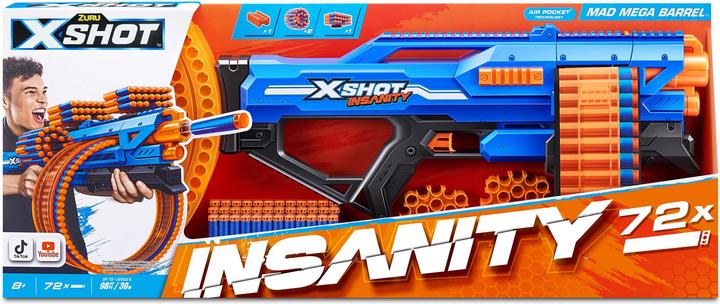 Immagine prodotto Xshot - Insanity Mad Mega Barrel Blaster
