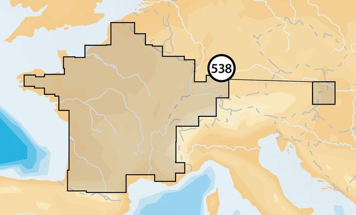 Image du produit Navionics Carte des lacs suisses (à l'exception de la région du Tessin)