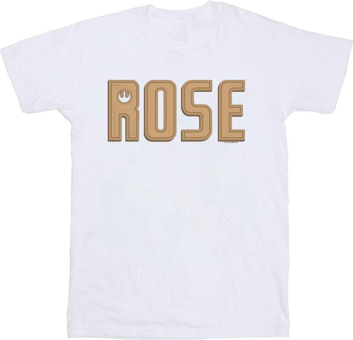 Image du produit Star Wars - T-shirt THE RISE OF SKYWALKER ROSE TEXT LOGO - Homme (5XL)