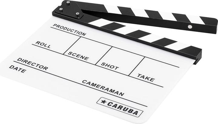 Actual product image Caruba Professional Director Clapper White/BW (chalk)