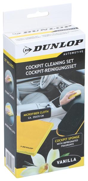 Dunlop Car cleaning set cockpit 2pc