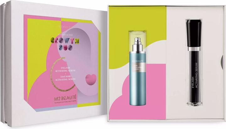 Produktbild M2 Beauté Eyelash & Hair Growth Set (Haarpflege set)