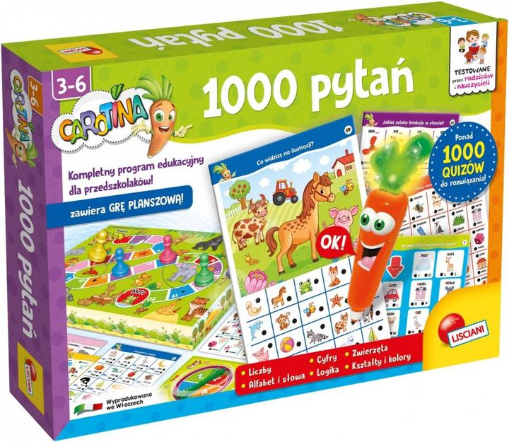 Immagine prodotto Lisciani Carotina 1000 domande