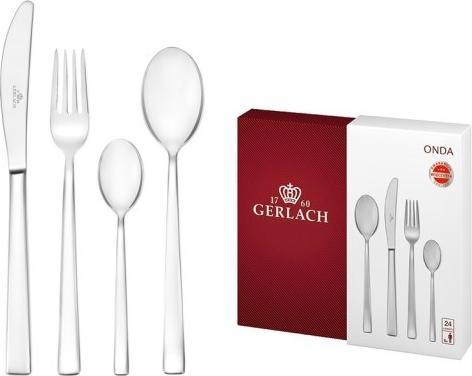 Produktbild Gerlach ONDA 24 pcs. cutlery set in box 30P (24 Stück, Besteck Set)