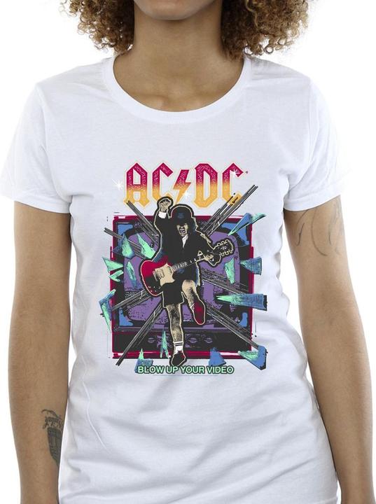 Immagine prodotto AC/DC Maglietta in cotone Blow Up Your Video Jump per donne/femmine (S)