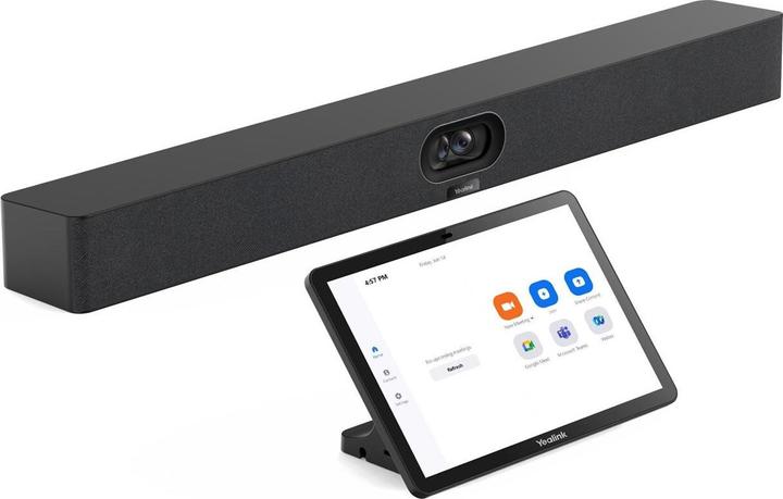 Actual product image Yealink Barre Visio A40 multiplateforme CTP25 5-10 person.