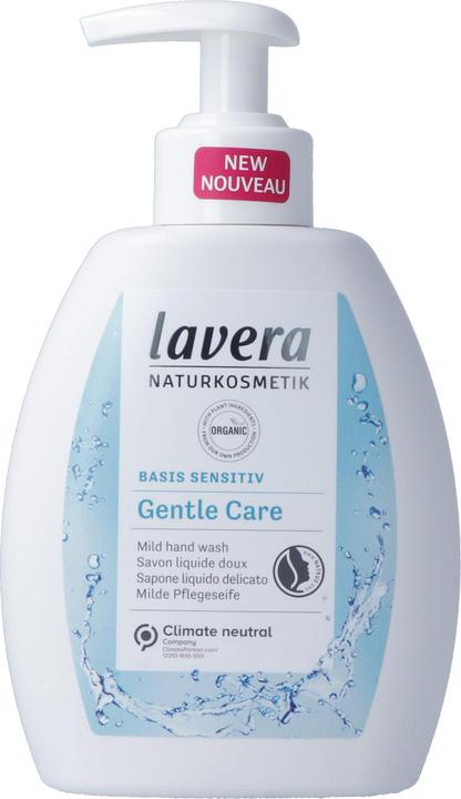 Actual product image Lavera Gentle Care Basis Sens soap 250 m (Liquid soap, 250 ml)
