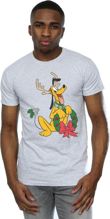 Immagine prodotto Disney Pluto Christmas Reindeer Maglietta Uomo (S)