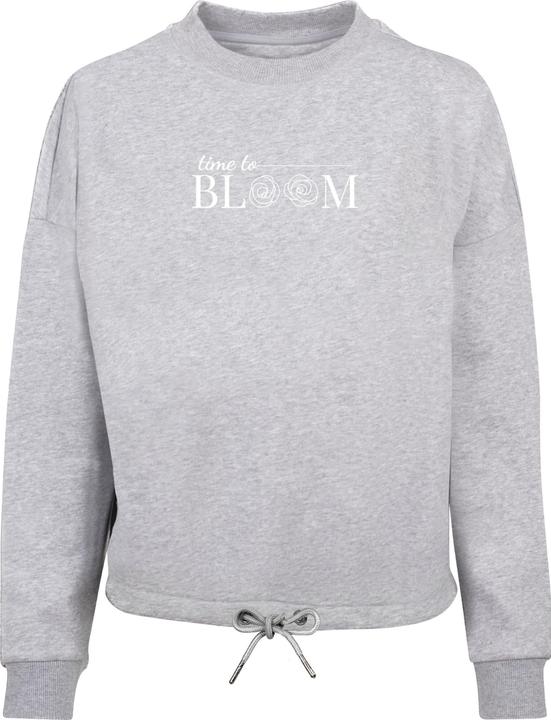 Merchcode Ladies Time to bloom - Oversize Crewneck - 114025