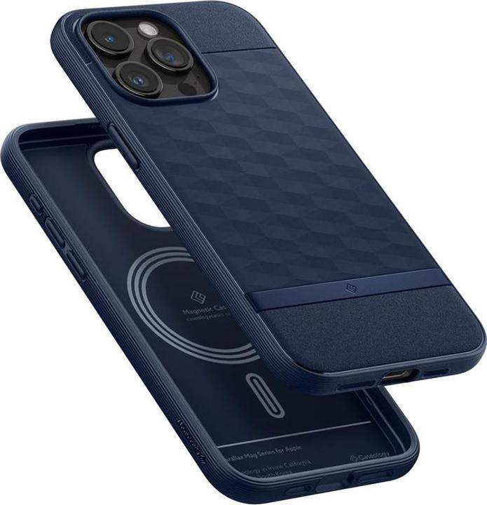 Produktbild Caseology Parallax Mag Magsafe Iphone 15 Pro Midnight Blue (Apple iPhone 15 Pro)