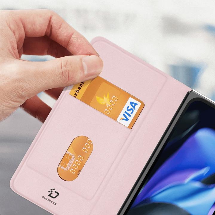 Actual product image Dux Ducis Bril Series Leather Cover (Google Pixel 9 Pro Fold)