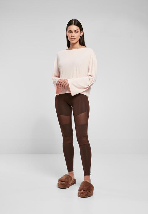 Actual product image Urban Classics Ladies Short Modal Bateau Neckline Longsleeve (M)