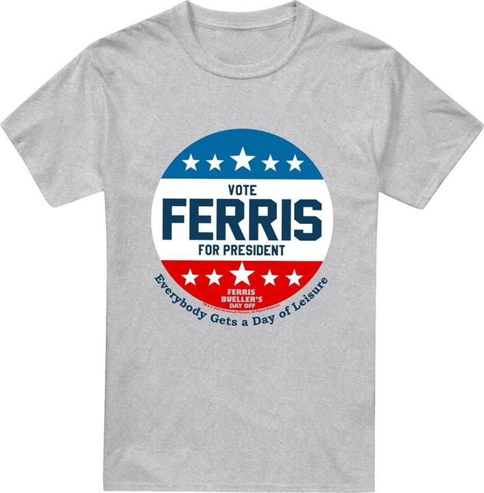 Produktbild Ferris Bueller´s Day Off Ferris Bueller's Day Off Vote Ferris For President TShirt (XXL)