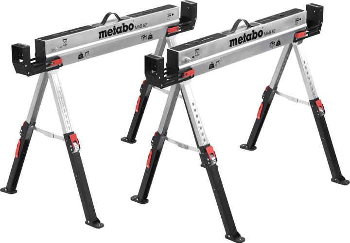 Metabo Set de support de travail MAB 82 (116 cm, 116 cm)