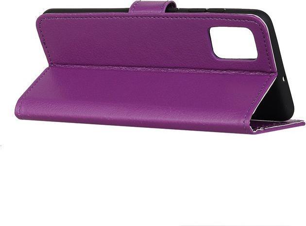 Actual product image MU Classic Litchi Leather Bookcover Series (Samsung Galaxy A72 5G)