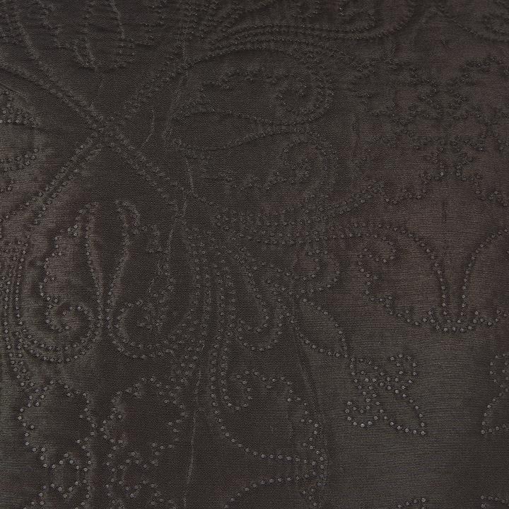 Produktbild Beliani Tagesdecken Set mit Kissen Prägemuster 3-teilig braun 140 x 210 cm RAYEN (140 x 210 cm)