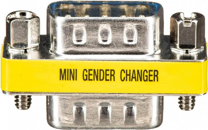 Actual product image StarTech Serial DB9 Gender Changer - St/St (0.02 m, VGA)