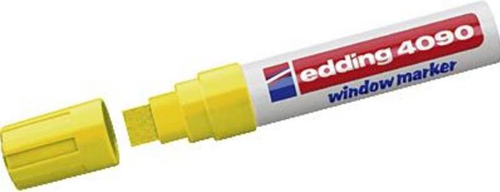 Immagine prodotto Edding 4090 Marcatore gesso (Giallo, 4 mm, 5 x)