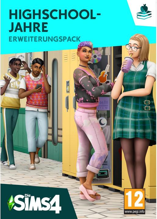 Actual product image EA Games The Sims 4 High School Years (Code in a Box) (PC, DE, FR, IT)