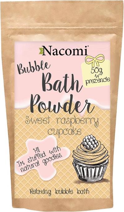 Nacomi Bubble Bath Powder Powder For Sweet Raspberry Cupcake 150G