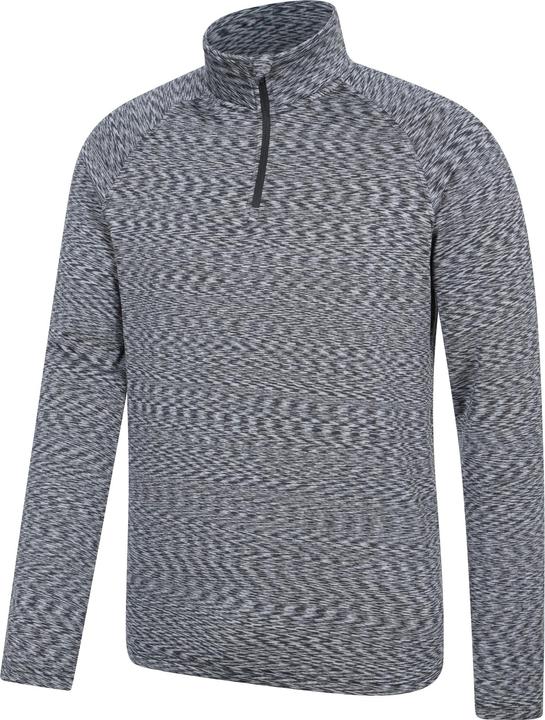 Actual product image Mountain Warehouse Mens Power Quarter Zip Midlayer (S)