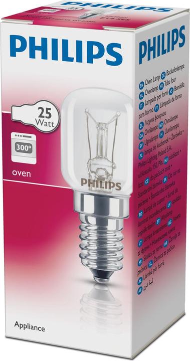 Produktbild Philips Backofenlampe T25 (E14, 26 W, 172 lm, 1 x, E)