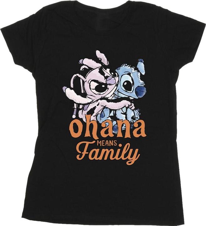 Produktbild Disney Lilo And Stitch Ohana Angel Hug TShirt (S)