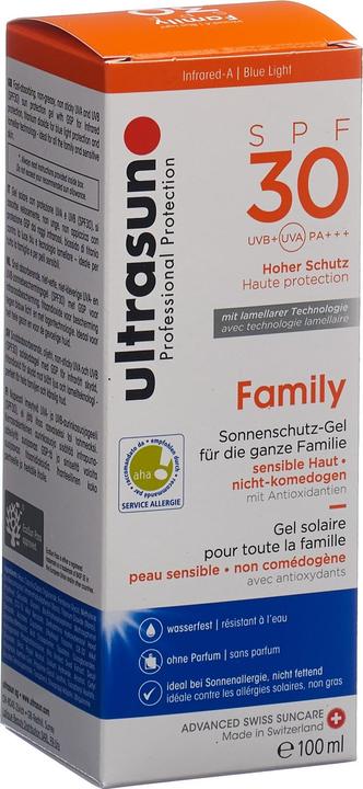 Immagine prodotto Ultrasun Family (Latte solare, SPF 30, 100 ml, 169 g)