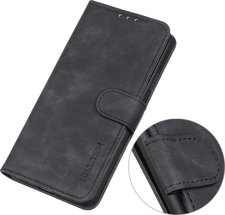 Actual product image Cover-Discount Xiaomi Redmi Note 11 / 11S - leather case cover black (Xiaomi Redmi Note 11)