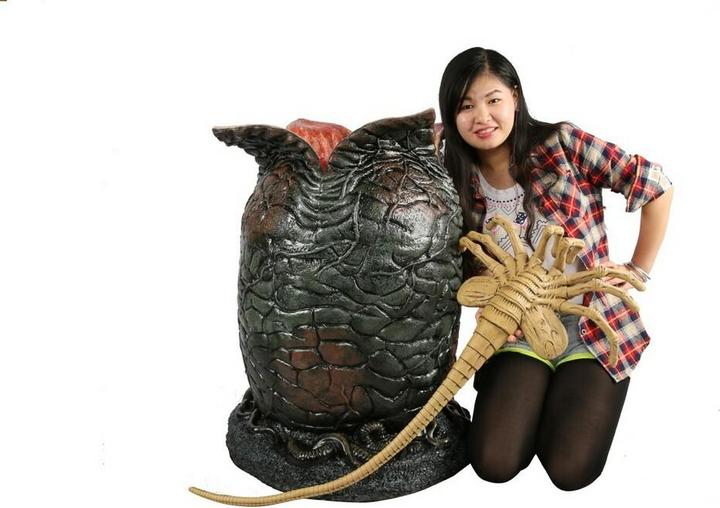 Produktbild Neca Aliens réplique 1/1 mousse Xenomorph Egg & Latex Facehugger 91 cm