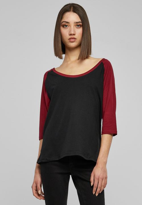 Image du produit Urban Classics Ladies 3/4 Contrast Raglan Tee (XS)
