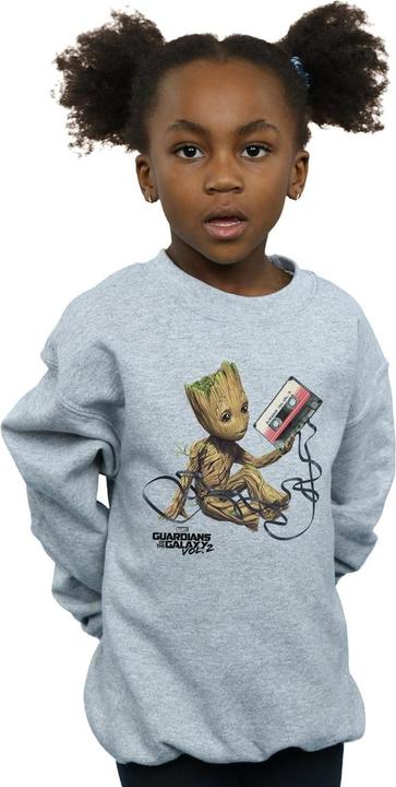 Produktbild Guardians Of The Galaxy Groot Tape Sweatshirt Mädchen (140, 146)