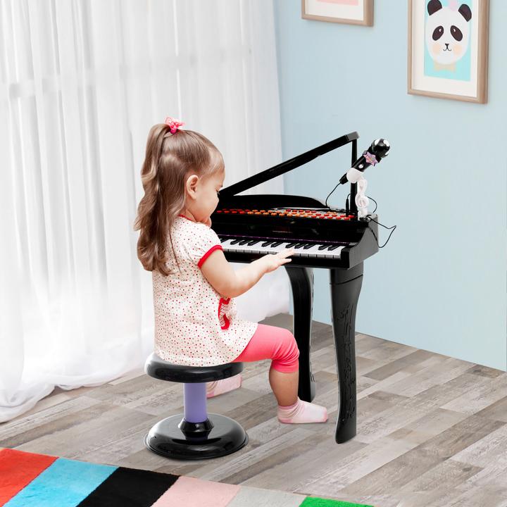 Actual product image Homcom Children piano with microphone (English, German)
