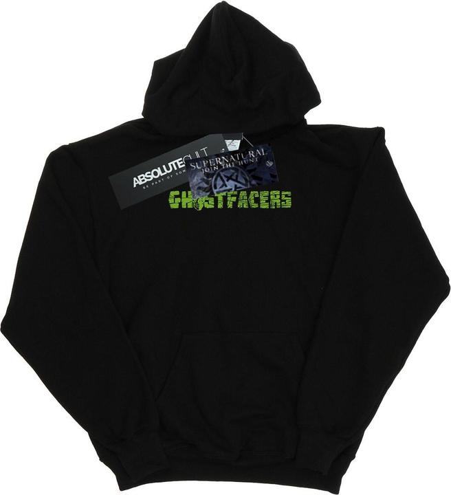 Actual product image Supernatural Mens Ghostfacers Logo Hoodie (S)