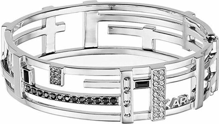 Karl Lagerfeld Damenarmreif 5512163 6,5 cm (6.50 cm, Edelstahl)
