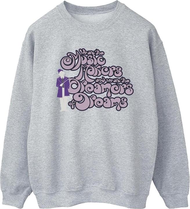 Produktbild Willy Wonka & the Chocolate Factory Dreamers Text Sweatshirt (XL)