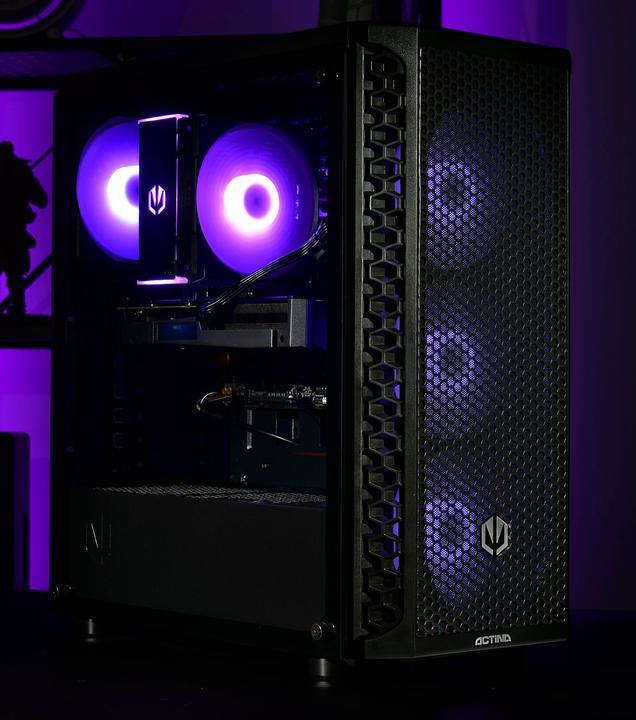 Image du produit Actina 5901443404835 PC AMD Ryzen™ 7 8700F 32 Go DDR5-SDRAM 1 TB SSD NVIDIA GeForce RTX 4070 SUPER M (AMD Ryzen 7 8700G, 32 Go, 1000 Go, GeForce RTX 4070 Super)