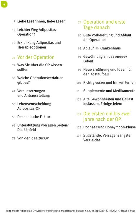 Produktbild Meine Adipositas-OP. Magenverkleinerung, Magenband, Bypass & Co (Deutsch, Victoria Dorothea Witt, 2024)