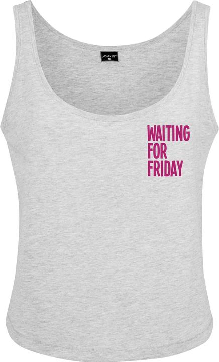 Mister Tee Ladies Waiting For Friday Box Tank - 22291