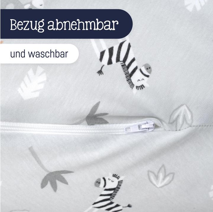 Produktbild Julius Zöllner Stillkissen Jersey Savanne Grau 190 cm (190 cm)