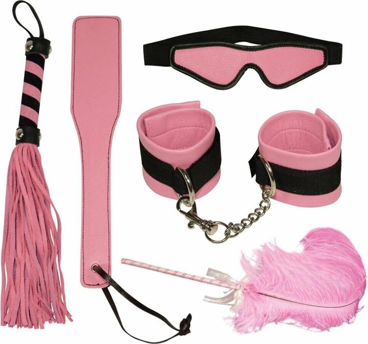 Image du produit Bad Kitty Kit fétiche en cuir rose